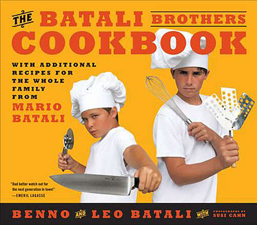 Book cover of The Batali Brothers Cookbook