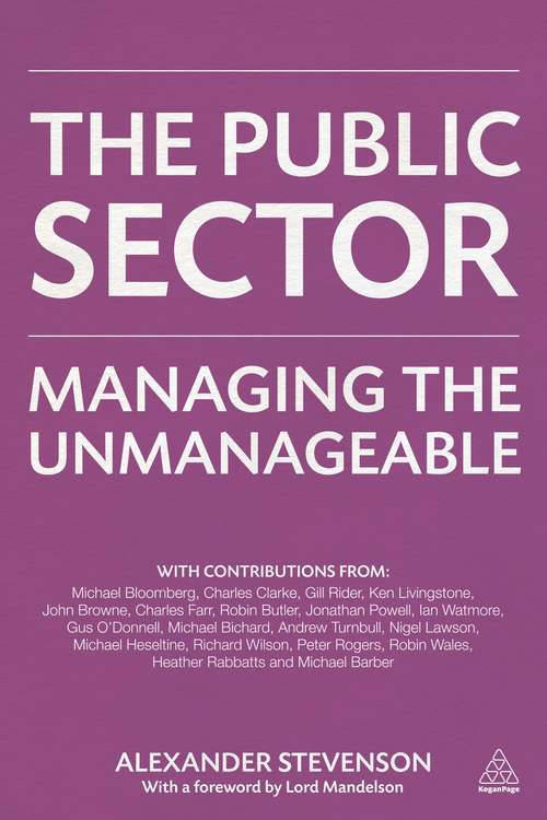 Book cover of The Public Sector