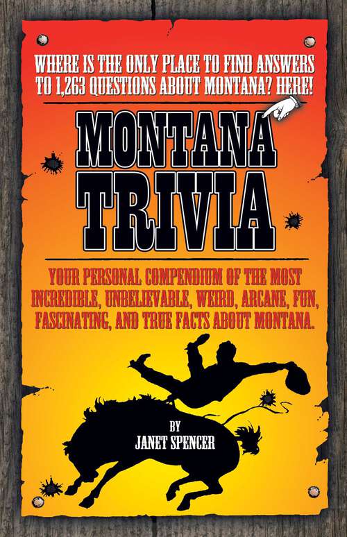 Book cover of Montana Trivia