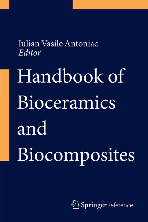 Book cover of Handbook of Bioceramics and Biocomposites