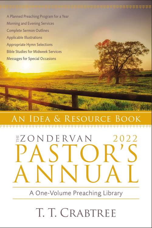Book cover of The Zondervan 2022 Pastor's Annual: An Idea and Resource Book