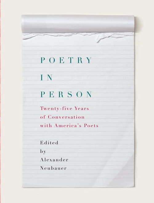 Book cover of Poetry in Person