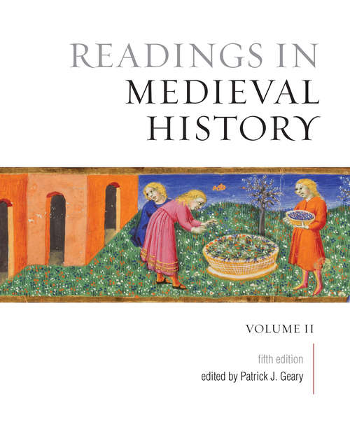Book cover of Readings in Medieval History, Volume II: The Later Middle Ages, Fifth Edition