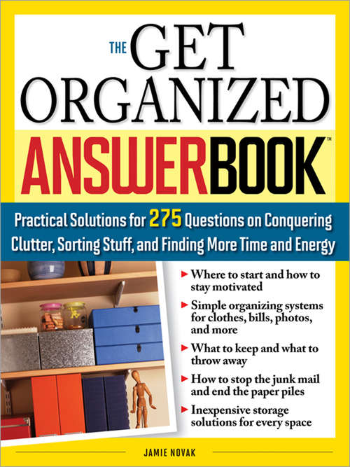 Book cover of The Get Organized Answer Book