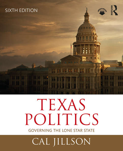 Book cover of Texas Politics: Governing the Lone Star State