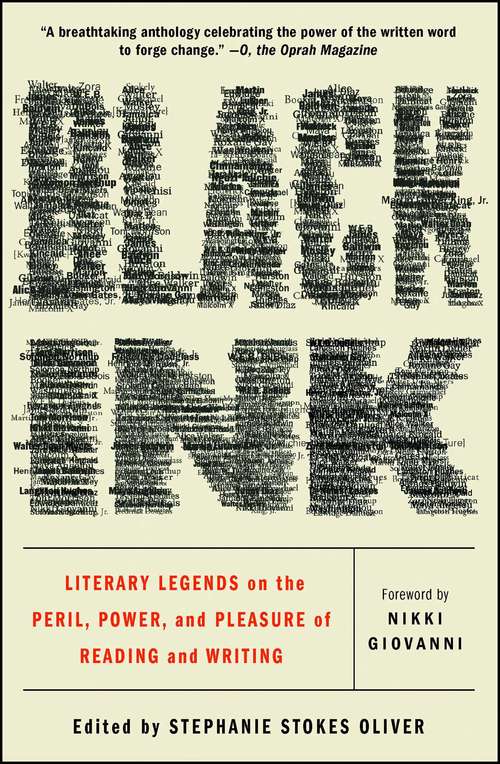 Book cover of Black Ink: Literary Legends on the Peril, Power, and Pleasure of Reading and Writing