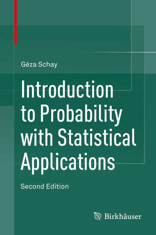 Book cover of Introduction to Probability with Statistical Applications