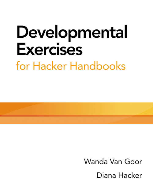 Developmental Exercises for Hacker Handbooks
