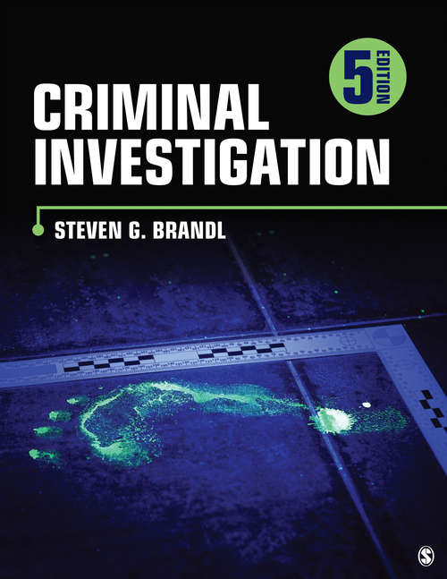 Book cover of Criminal Investigation (Fifth Edition)