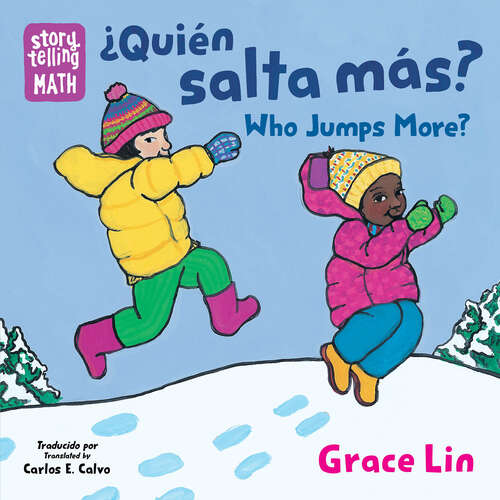 Book cover of ¿Quién salta más? / Who Jumps More? (Storytelling Math)