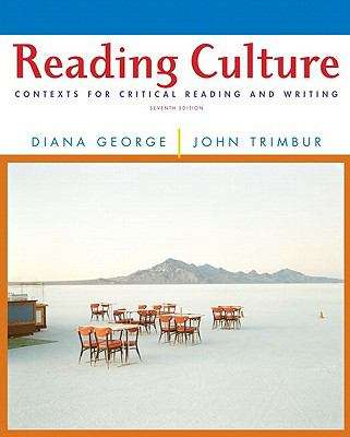 Book cover of Reading Culture: Contexts for Critical Reading and Writing