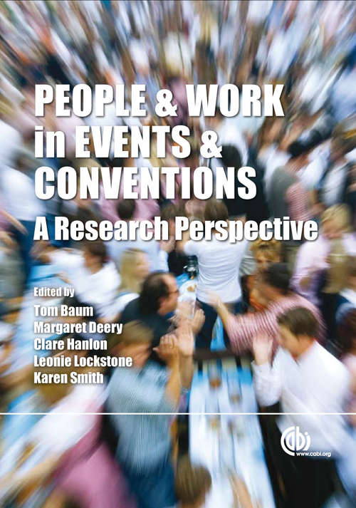 People and Work in Events and Conventions: A Research Perspective