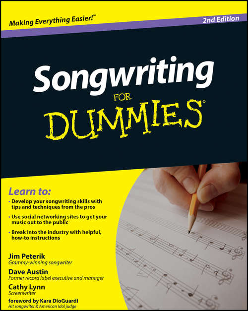 Songwriting For Dummies