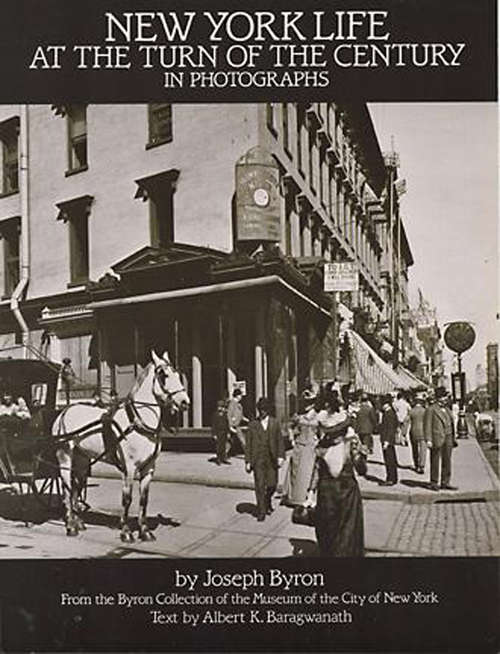 Book cover of New York Life at the Turn of the Century in Photographs
