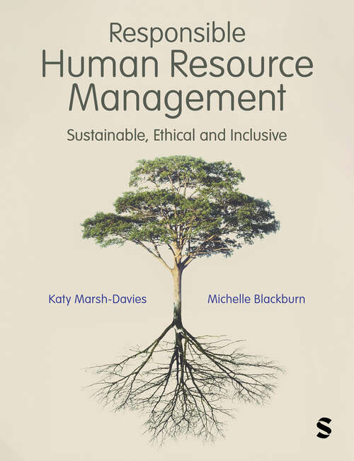 Book cover of Responsible Human Resource Management: Sustainable, Ethical and Inclusive (1)