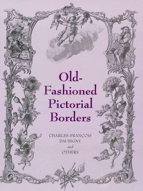 Book cover of Old-Fashioned Pictorial Borders