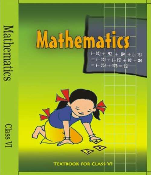Book cover of Mathematics class 6 - NCERT - 23 (Rationalised 2023-2024)