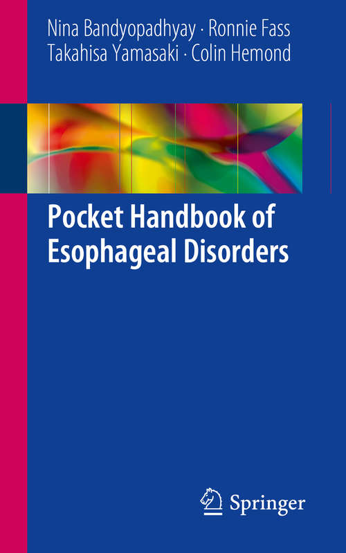 Pocket Handbook of Esophageal Disorders