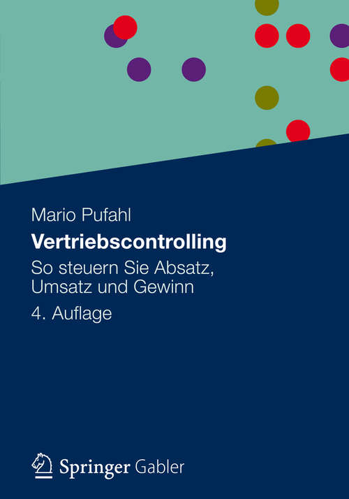 Book cover of Vertriebscontrolling