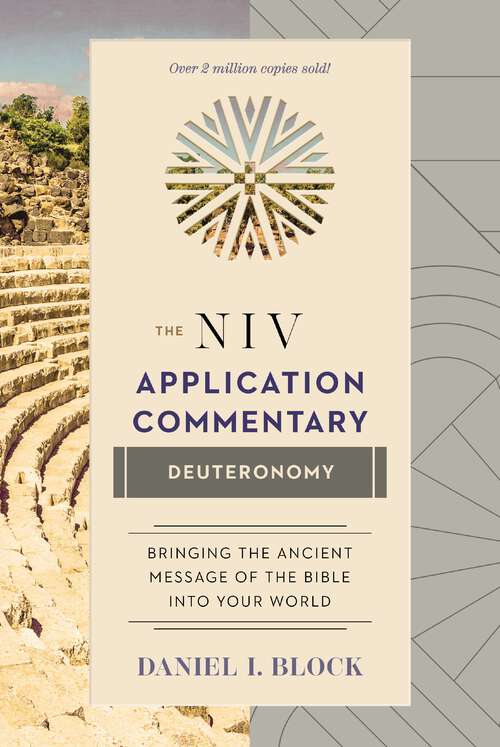 Book cover of Deuteronomy (The NIV Application Commentary)