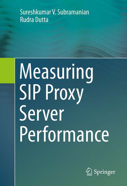 Book cover of Measuring SIP Proxy Server Performance
