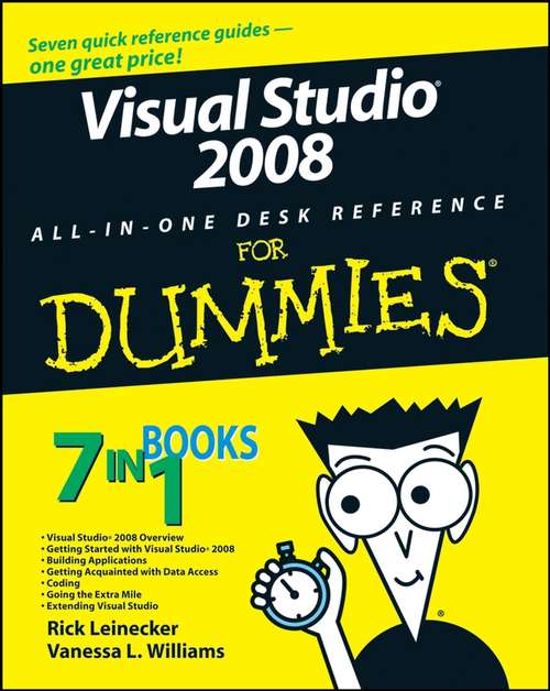 Book cover of Visual Studio 2008 All-In-One Desk Reference For Dummies
