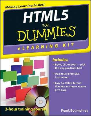 Book cover of HTML5 eLearning Kit For Dummies