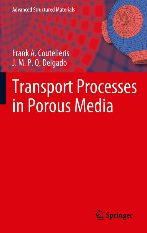Book cover of Transport Processes in Porous Media