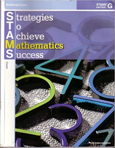 Strategies to Achieve Mathematics Success (STAMS Series G)