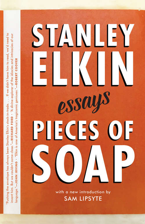 Book cover of Pieces of Soap: Essays