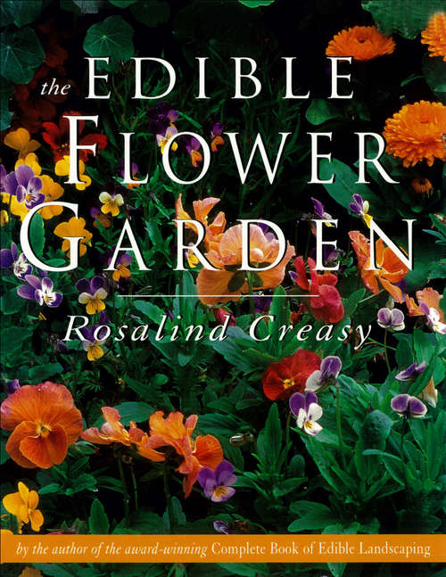 Book cover of The Edible Flower Garden
