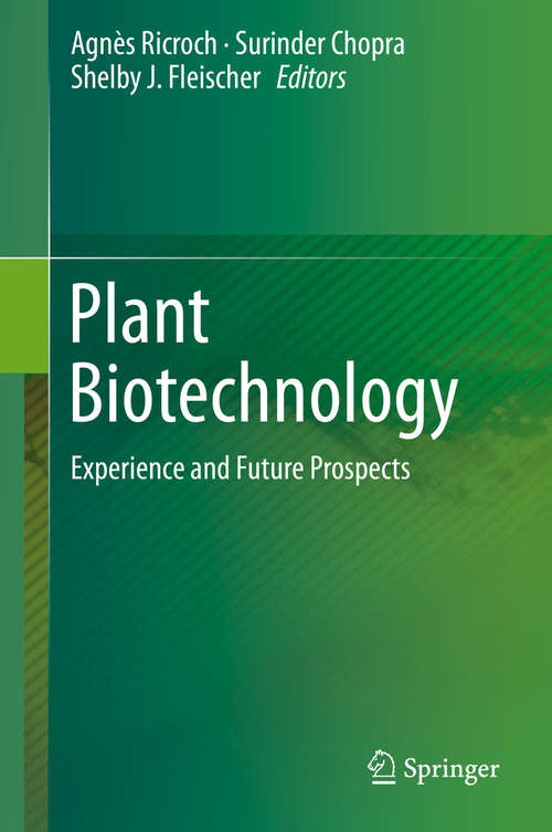 Book cover of Plant Biotechnology