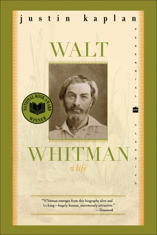 Book cover of Walt Whitman