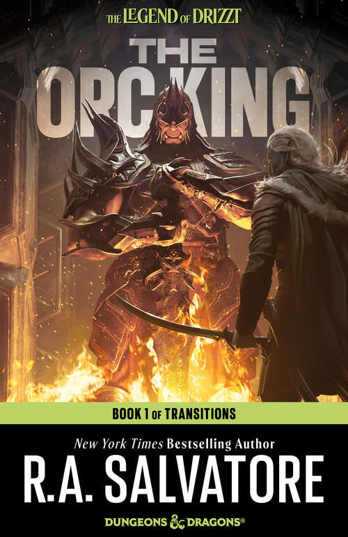 Book cover of The Orc King: The Legend of Drizzt (The Legend of Drizzt #20)
