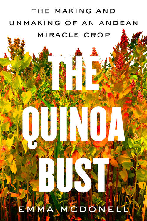 Book cover of The Quinoa Bust: The Making and Unmaking of an Andean Miracle Crop (1) (California Studies in Food and Culture)