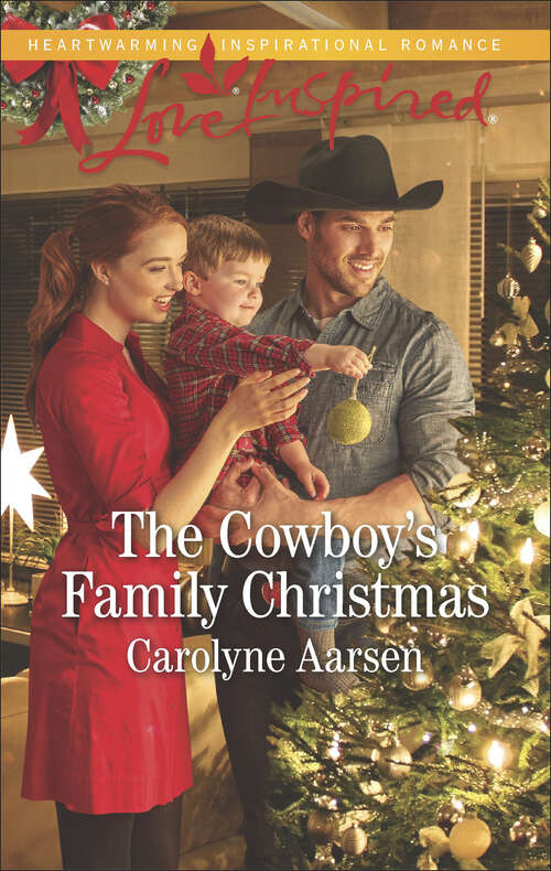 Book cover of The Cowboy's Family Christmas