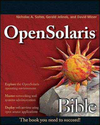 Book cover of OpenSolaris Bible
