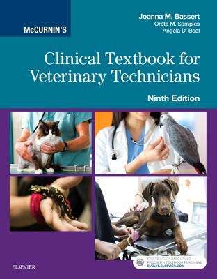 Book cover of McCurnin's Clinical Textbook for Veterinary Technicians (Ninth Edition)
