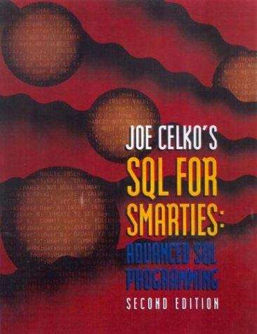 Book cover of Joe Celko's SQL for Smarties: Advanced SQL Programming