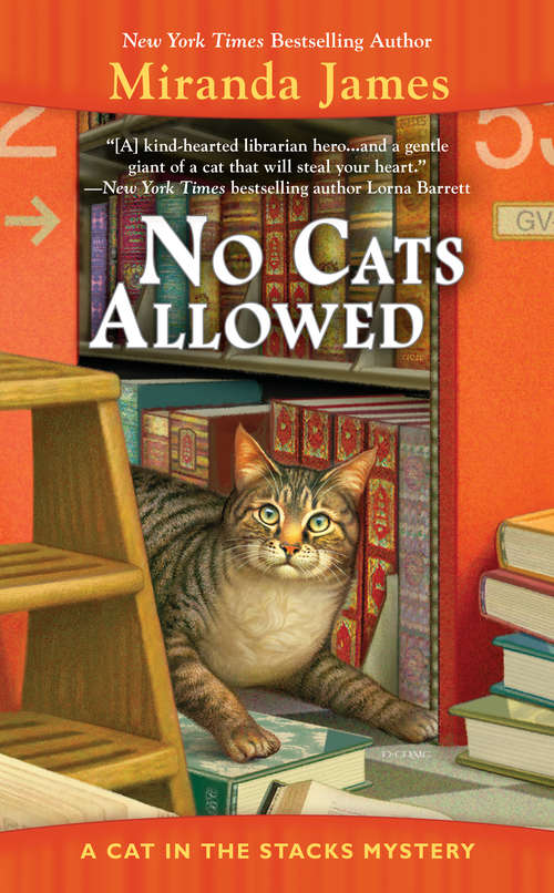 Book cover of No Cats Allowed (Cat in the Stacks Mystery)