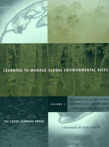 Book cover of Learning to Manage Global Environmental Risks