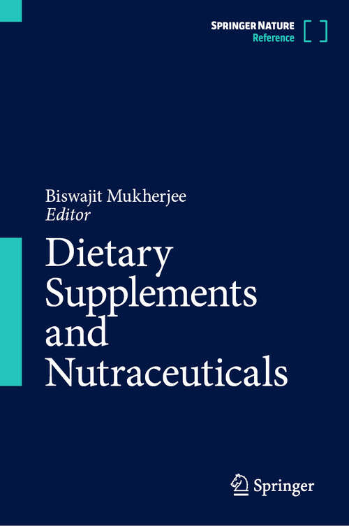 Book cover of Dietary Supplements and Nutraceuticals