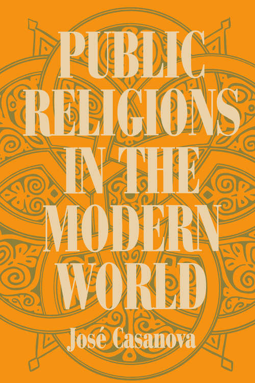 Book cover of Public Religions in the Modern World