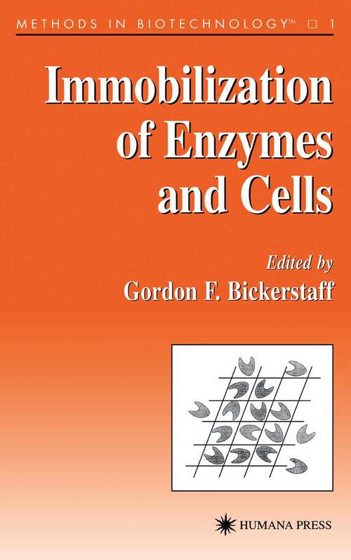 Book cover of Immobilization of Enzymes and Cells