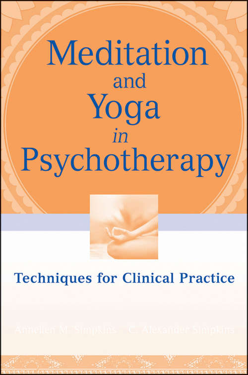 Book cover of Meditation and Yoga in Psychotherapy