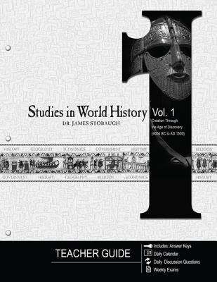 Book cover of Studies in World History Volume 1 (Teacher Guide)