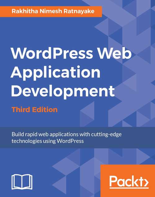 Book cover of Wordpress Web Application Development - Third Edition