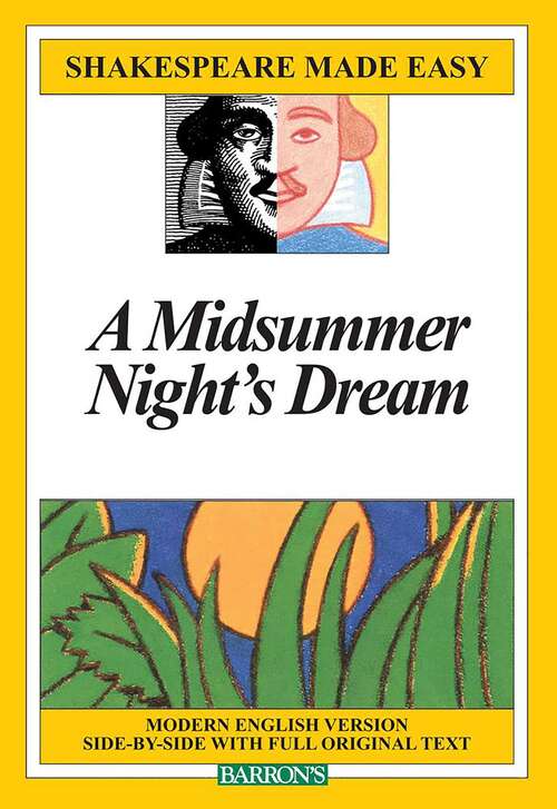 Book cover of Midsummer Night's Dream (Shakespeare Made Easy)