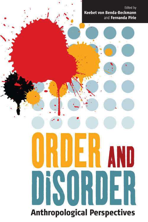 Book cover of Order And Disorder: Anthropological Perspectives
