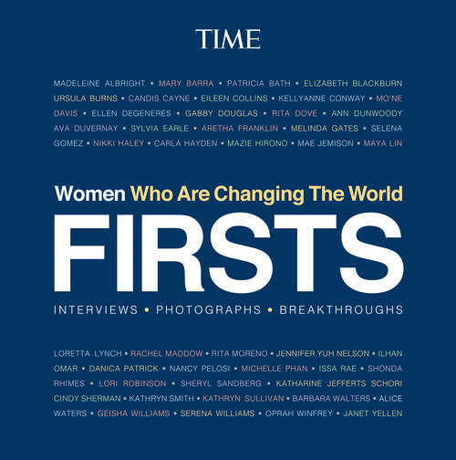 Book cover of FIRSTS: Women Who Are Changing the World